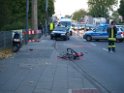 PKW erfasst Radfahrerin Koeln Buchheim Herler Ring Berg Gladbacherstr P11